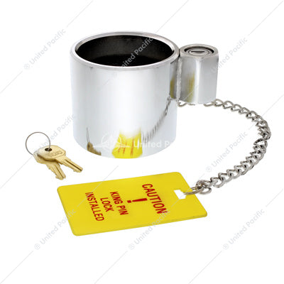 Hood King Pin Lock Plated Steel