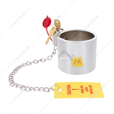Hood King Pin Lock Plated Steel