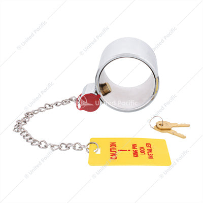 Hood King Pin Lock Plated Steel