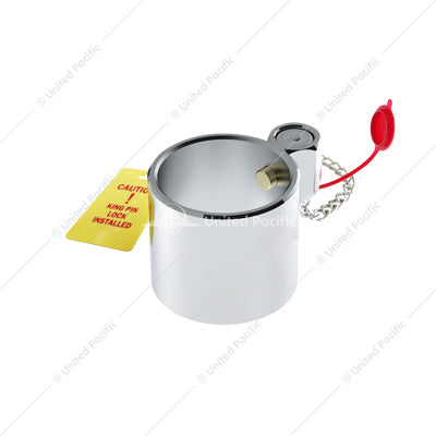 Hood King Pin Lock Plated Steel