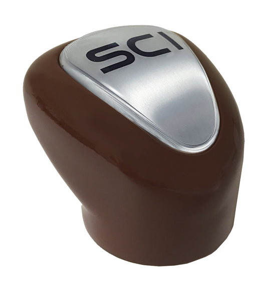 Gear Shift Knob Cover - 9/10 - Mahogany Color