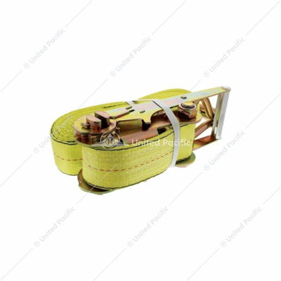 3" X 27' Ratchet Tie Down With J Hook