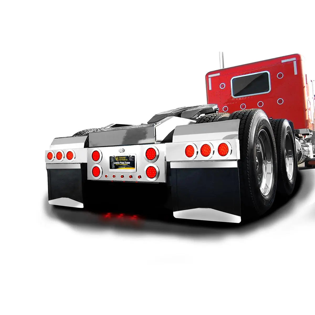 Stainless Steel Interchangeable Spring-Loaded Rear Bar