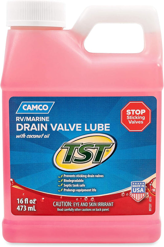 TST Drain Valve Lube with Coconut Oil - 16oz