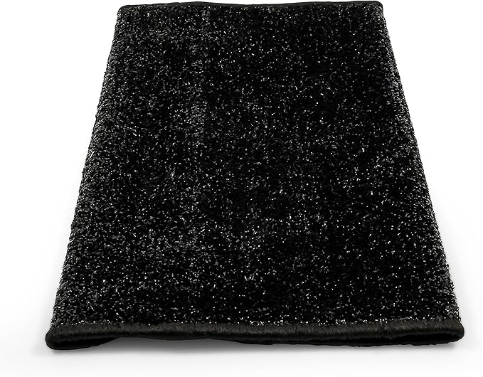 22"x20" Premium Turf Step Rug - Black