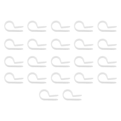 3/8" I.D. Natural Nylon Cable Clamps