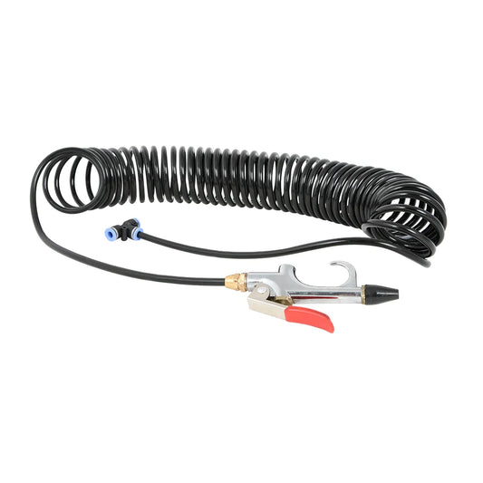 HEAVY DUTY TRUCK CAB AIR BLOW GUN KIT WITH 27-FOOT HOSE