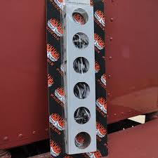 Peterbilt Front Breather 6 2" Holes