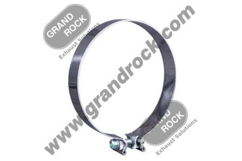 Clamp 7" Stainless Steel Narrow Single Bolt