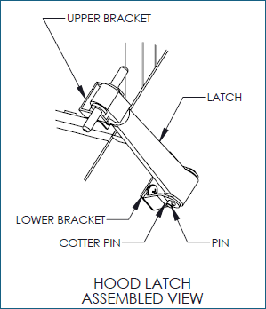 Battery Box Strap Latch With Clamp & Hardware 7''