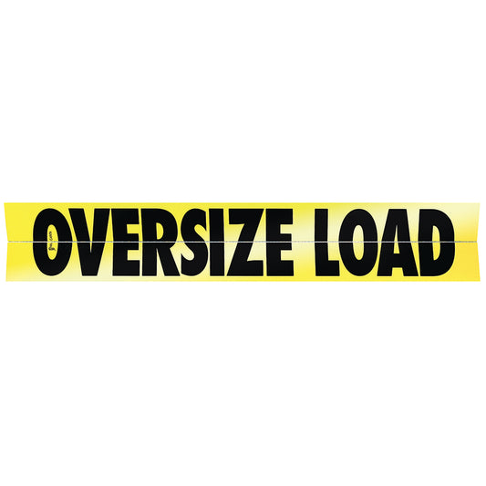 12” x 60” High Intensity Reflective OVERSIZE LOAD Hinged Sign