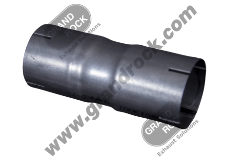 3" X 8" ID Coupler Aluminized