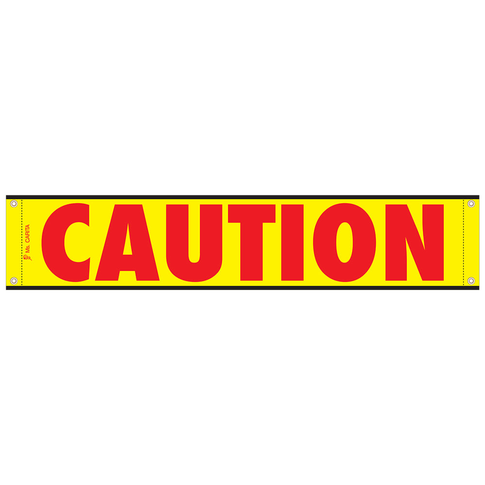 12" X 60" "Caution" Hi Intensit