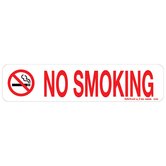 No Smoking Decal