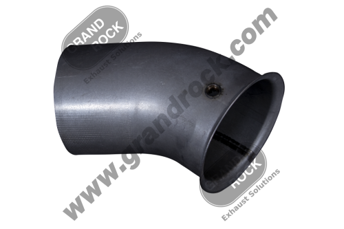 5" Freightliner CL Elbow 33.5 Deg OD Flare Pyro Alz