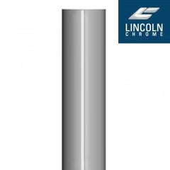 7" X 60" Top Stack Straight Flat Top Chrome Outside Diameter