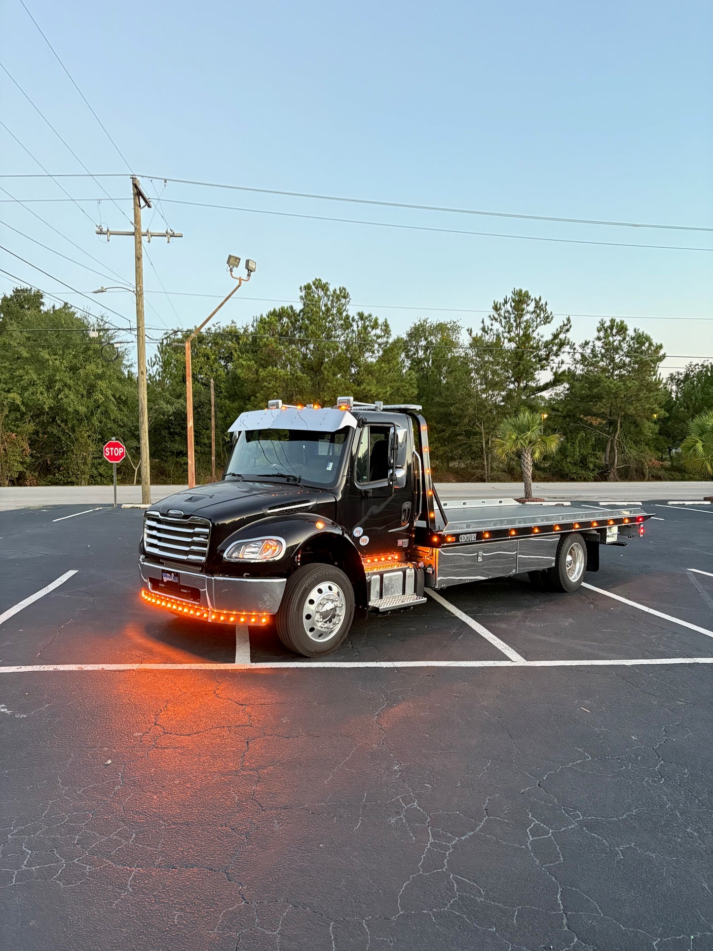 Freightliner Raised Roof M2 106 - M2 112 13.5" Drop Visor 2006 & Up