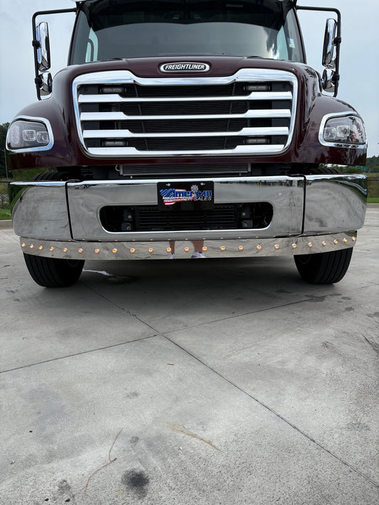Freightliner M2 Bumper Bar Bundle Clear Amber