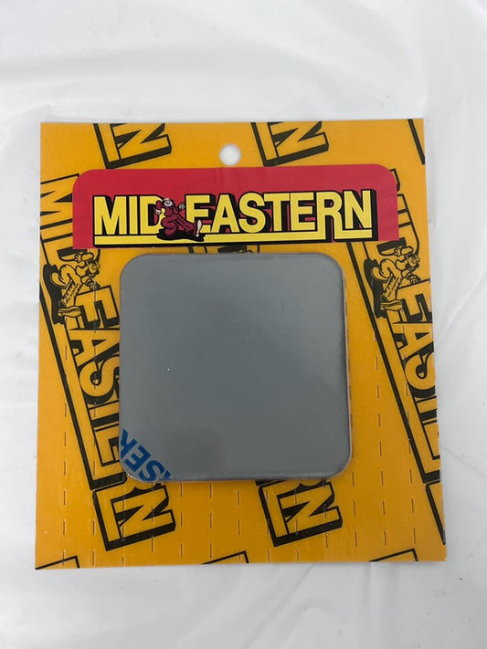 Permit Panel 4"X4" Stainless Steel Tape Mount