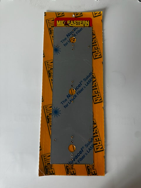 Peterbilt-Kenworth Replacement Plate For Sleeper Fluorescent Light, (3) Watermelon Holes