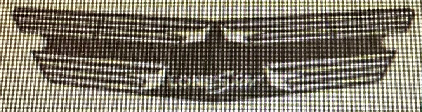 International Lonestar Stainless Steel Bumper Insert