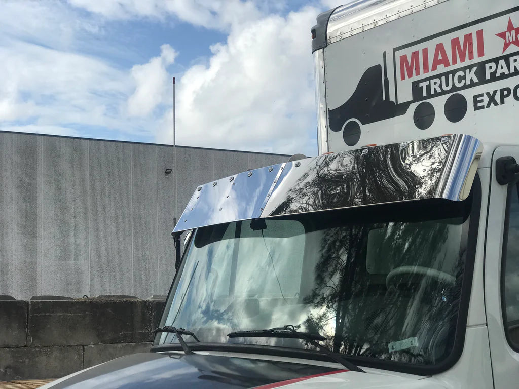 Freightliner M106 / M112 13.5" Drop Visor Rr