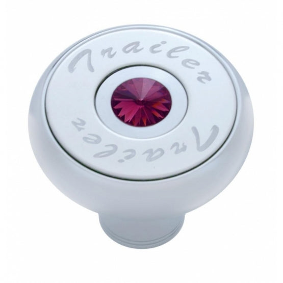 Engraved Deluxe Air Valve Knob with Crystal