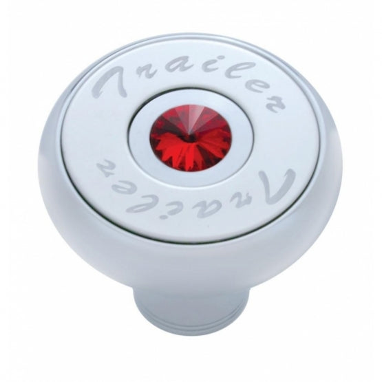 Engraved Deluxe Air Valve Knob with Crystal