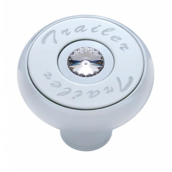 Engraved Deluxe Air Valve Knob with Crystal