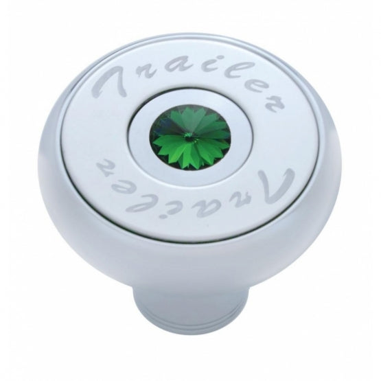 Engraved Deluxe Air Valve Knob with Crystal