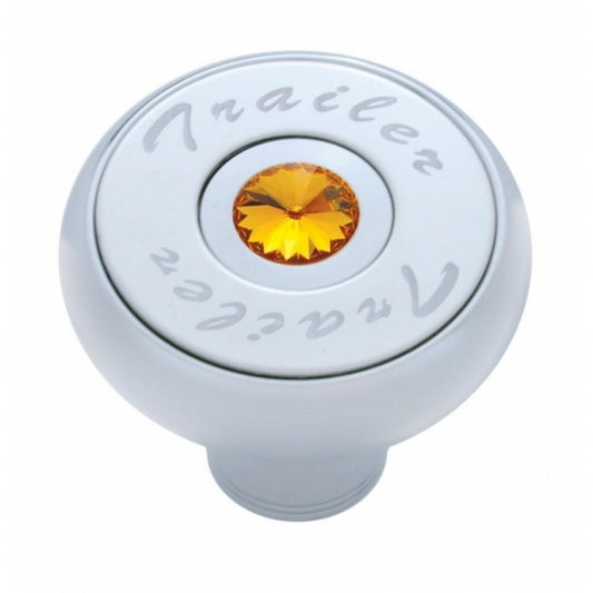 Engraved Deluxe Air Valve Knob with Crystal