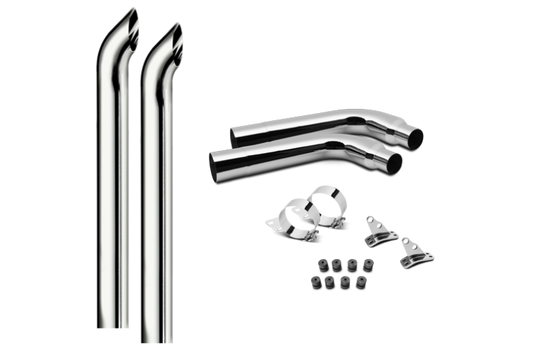 6" X 96" Peterbilt Hoosier Tip Exhaust Kit