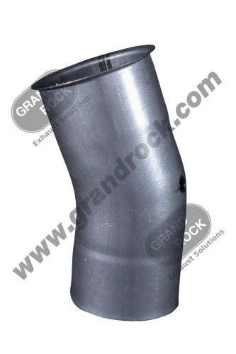 Kenworth 5" 22 Degree OD/Flare Pyro Elbow