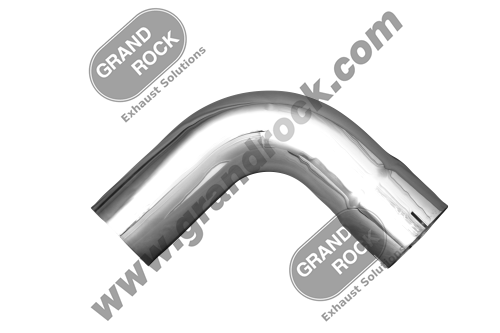 4" Chrome Elbow Exp One End 90 Degree