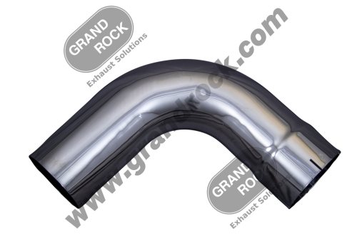 Elbow 5" 90 Degree 12" X 12" ID/OD Chrome