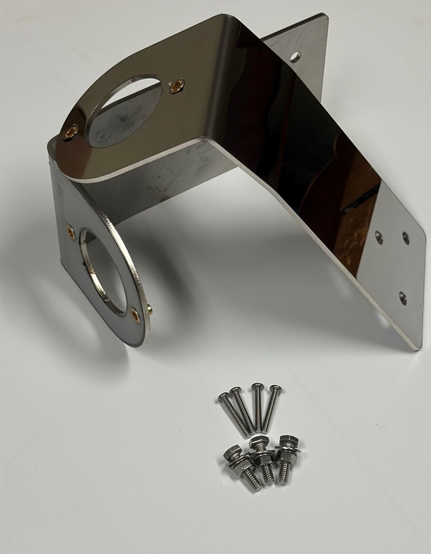 Stainless Steel Bumper Mount Watermelon Light Bracket Pair