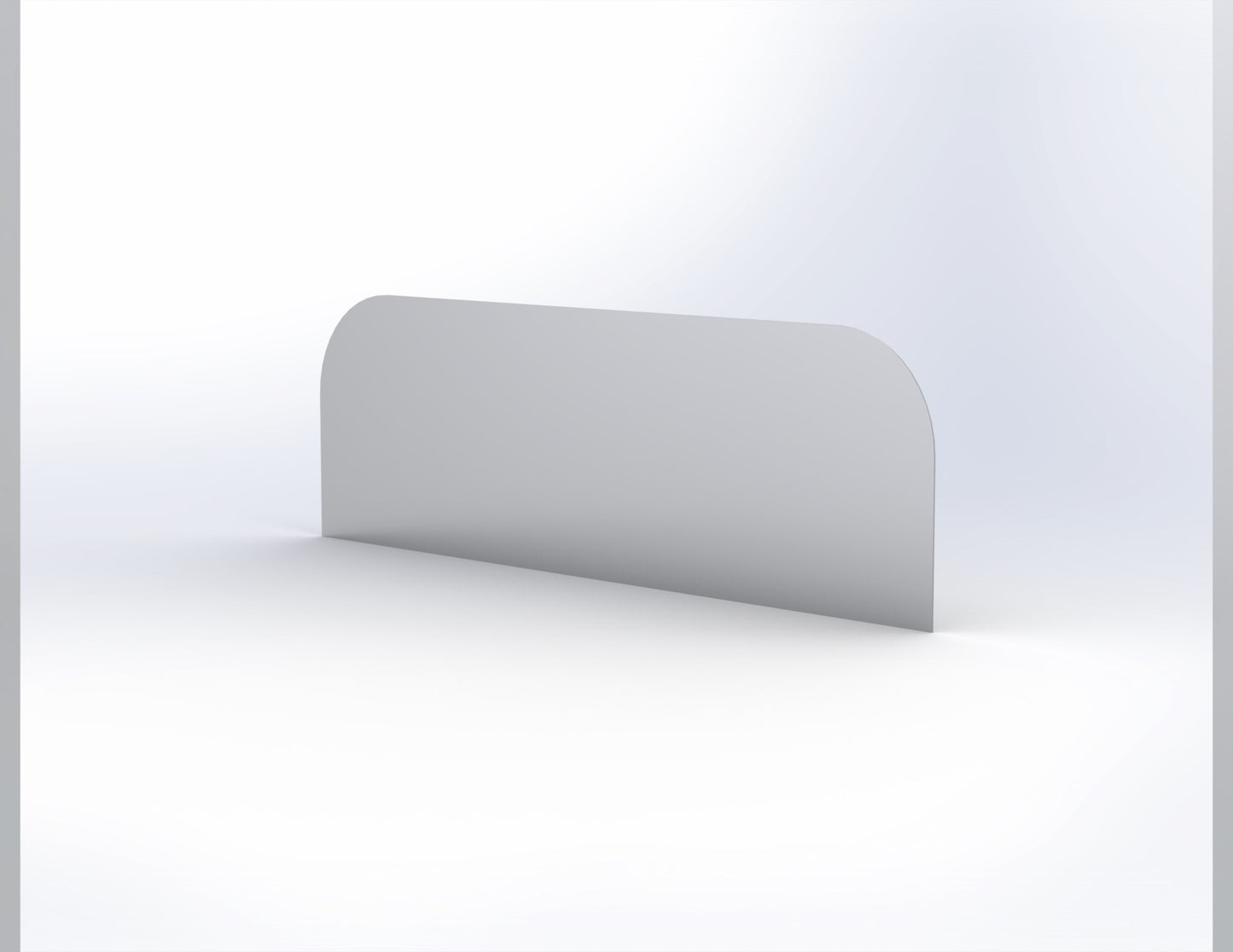 Western Star 6" Window Chop Door Mounted Mirrors