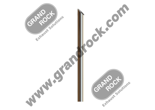 Kit 7" Peterbilt Long 90 Degree Miter Slash 96"