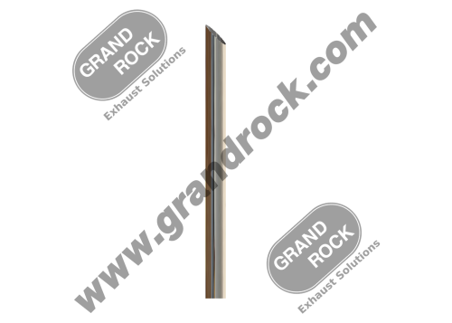 8" X 108" Miter OD Bottom Chrome