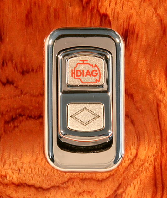 Peterbilt 06+ Rocker Switch Cover LED Diagnose