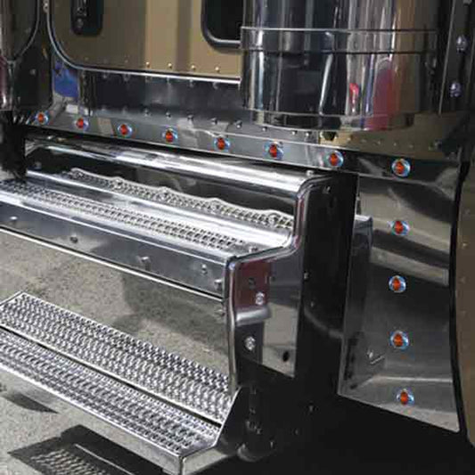Petrbilt 388/389 36" SLEEPER PANEL NO EXTENSION WITH M5 CUTOUT 2.25 FACE
