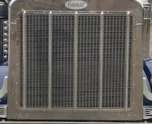 Peterbilt379 Standard Width Outer Front Grille Trim .75" Wide