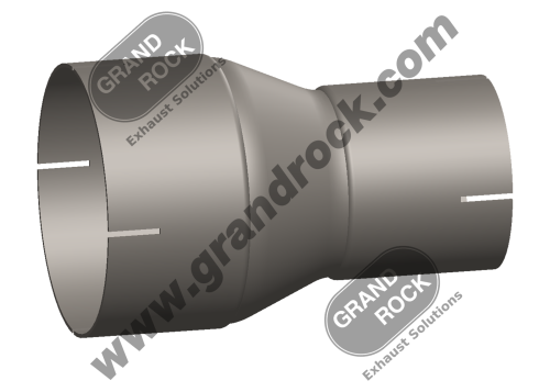 Reducer 5" ID X 3.5" ID Aluminized