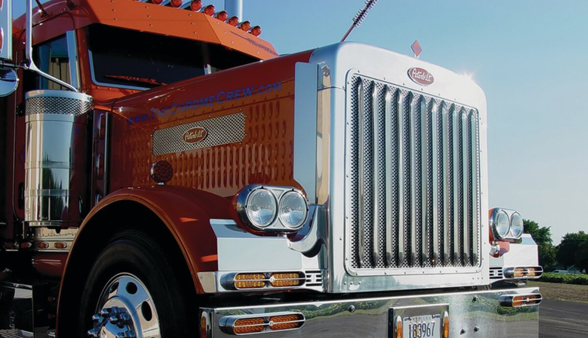 Kenworth Style Stainless Steel 34" Grill Bars