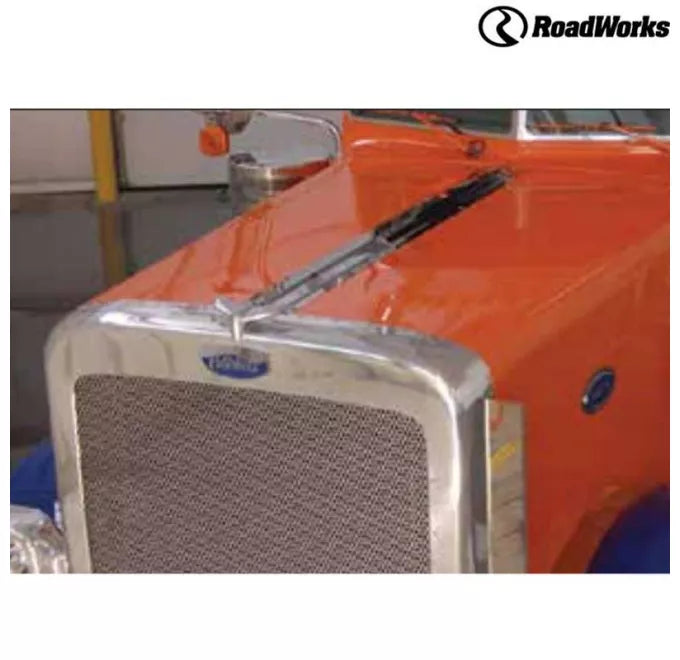 Peterbilt 389 Wide Hood Trim W/Dimples