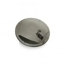 7 1/2" Offset Mount Convex Mirror Stainless Steel