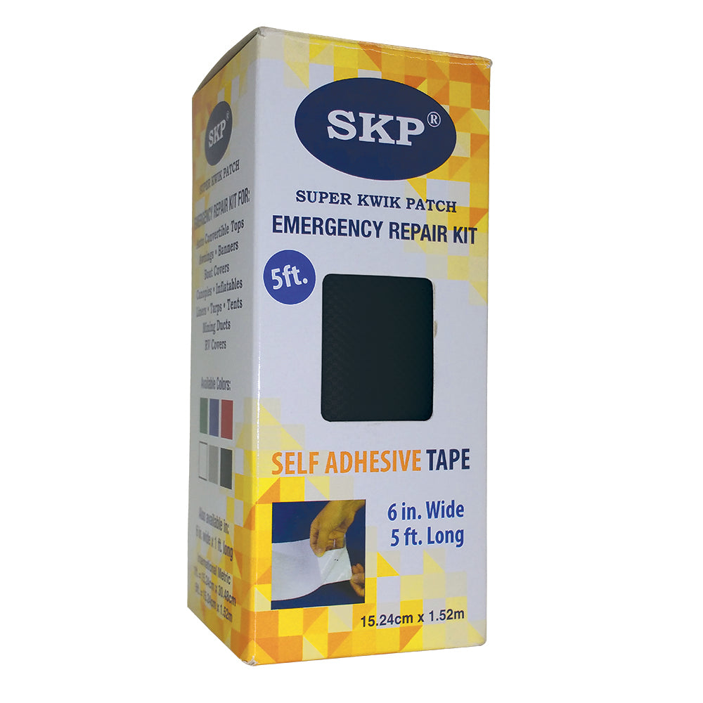 5′ x 6″ SKP REPAIR TAPE – BLACK