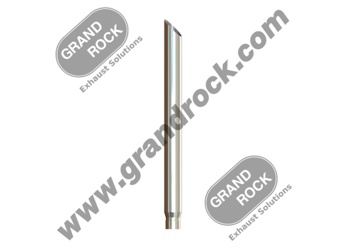 Miter Chrome Stack  6" X 84" Reduced to 5" ID