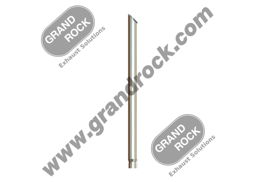 6" X 96" Miter Cut Straight Stack Reduced 5" ID