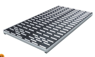 34” x 36” Deck Plate with Heavy Duty Grip, Stainless Steel